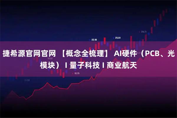捷希源官网官网 【概念全梳理】 AI硬件（PCB、光模块） I 量子科技 I 商业航天