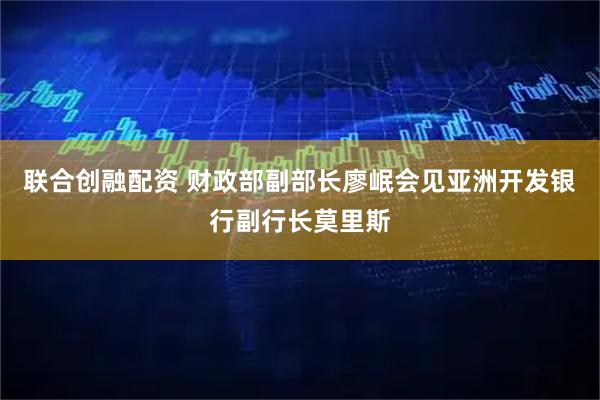 联合创融配资 财政部副部长廖岷会见亚洲开发银行副行长莫里斯